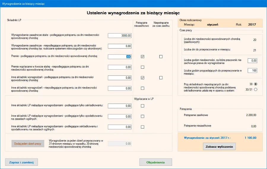 Kalkulator Wysokości Zasiłku Chorobowego – Oblicz Pensję na Zwolnieniu Lekarskim i Wypłatę z L4
