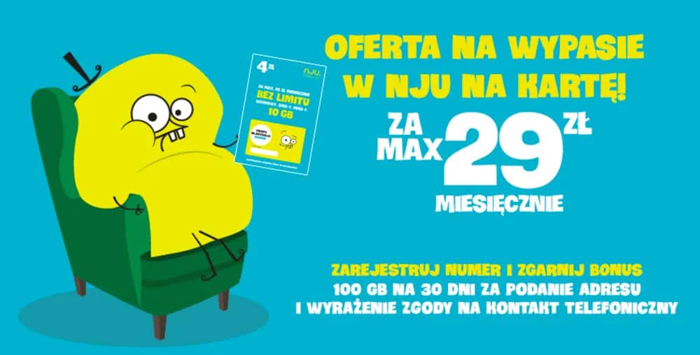 Nju na kartę: Kompletny przegląd oferty bez zobowiązań
