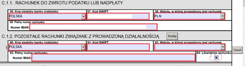 Jak dodać rachunek bankowy do CEIDG? Instrukcja krok po kroku