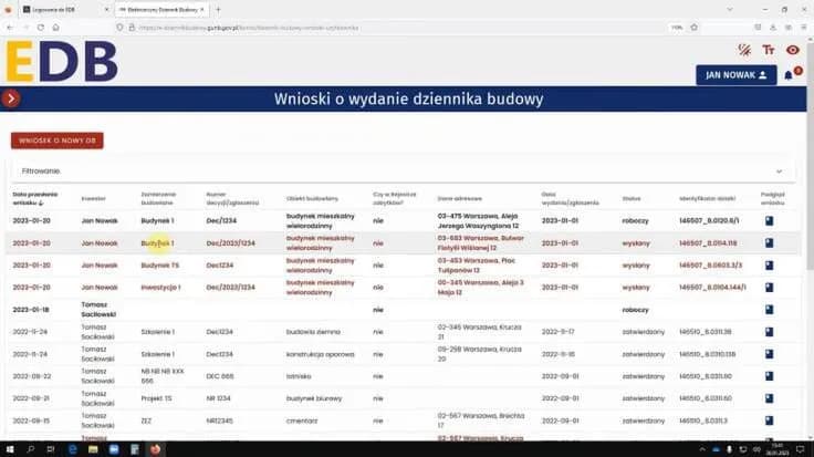 Dziennik Budowy Domu - Wpisy Krok po Kroku